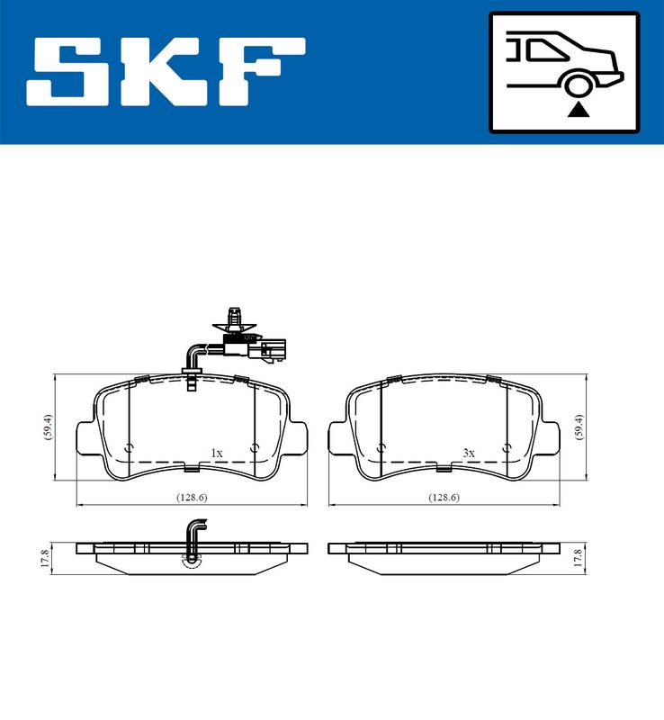 BRAKE PADS KIT|24-05