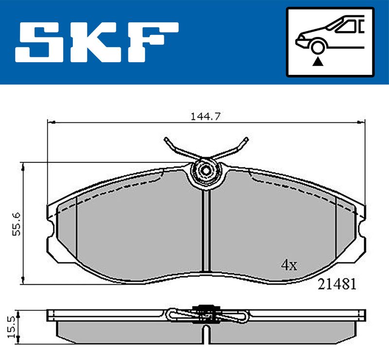 BRAKE PADS KIT|24-05