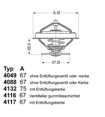 Thermostat, coolant  CRAFTER PASSAT T4 87°C|mit Dichtung|2-5 munkanapos szállítás 13:30-ig rendelve 2025.1