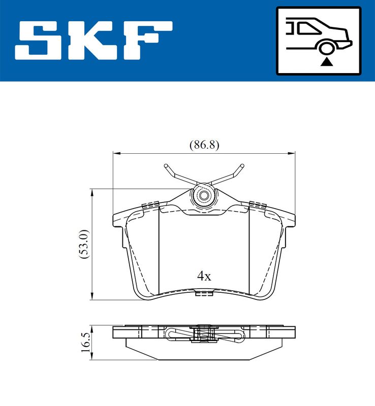 BRAKE PADS KIT|24-05