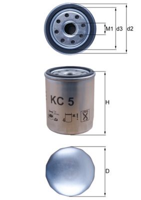 KC5 KRAFTSTOFFFILTER FUER|1 munkanapos beszerzés 2024.12