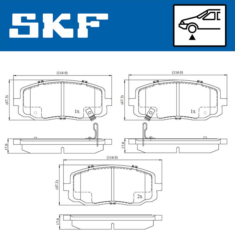 BRAKE PADS KIT|24-05