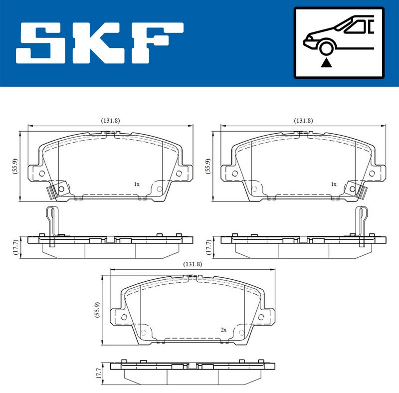 BRAKE PADS KIT|24-05