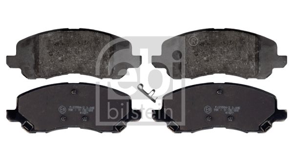 Brake Pad Set, disc brake   Vorderachse|WVA:23584|mit akus|2-5 munkanapos szállítás 13:30-ig rendelve 2024.12