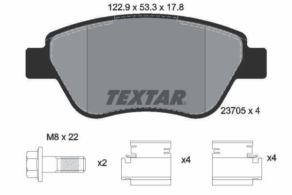 TEXTAR alkatrész|Távoli klt. esetén 1-2 m.napos szállítás 2025.1.9