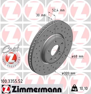 Brake Disc  Audi A4 A5 A6 A7 Q5 Vorderachse|AußenO-320mm|2-5 munkanapos szállítás 13:30-ig rendelve 2025.1