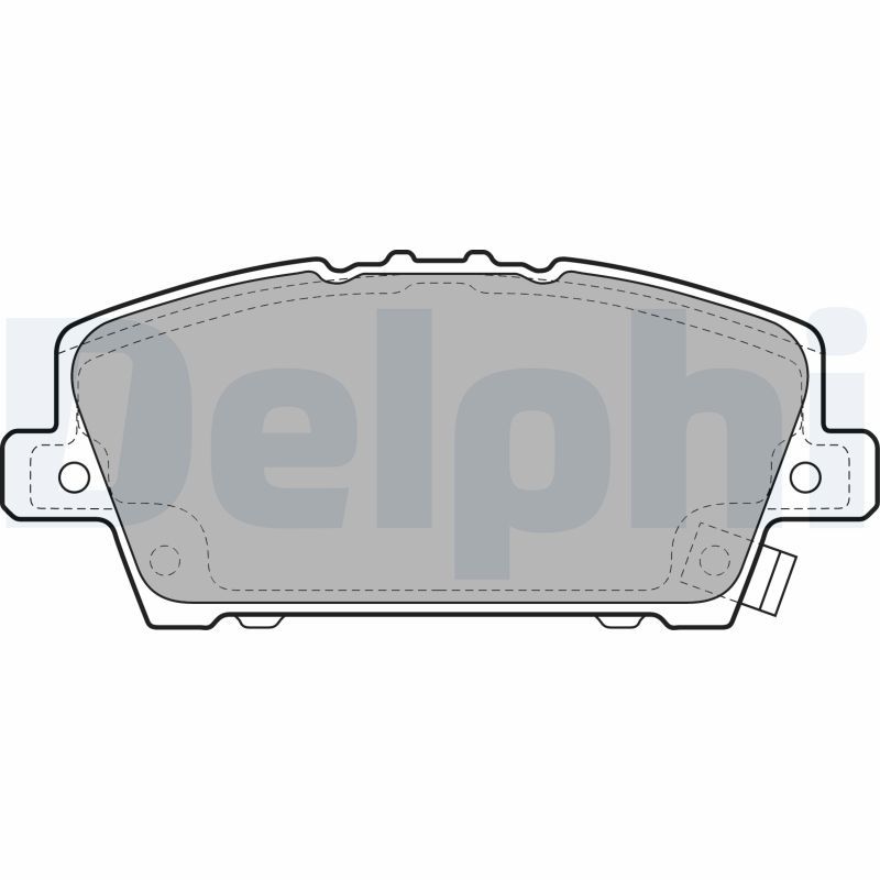 Brake Pad Set, disc brake   Vorderachse|WVA:24087, 24087 2|2-5 munkanapos szállítás 13:30-ig rendelve 2025.1