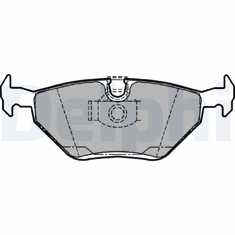 Brake Pad Set, disc brake  E39 520I-540I 520D-530D WVA:21691 21891|ohne Zubehör|2-5 munkanapos szállítás 13:30-ig rendelve 2023.7