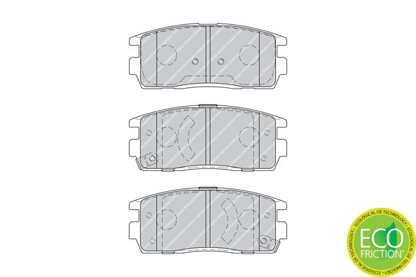 Ferodo Fékbetét készlet, tárcsafék Premier CHEVROLET CAPTIVA|2023.7.12