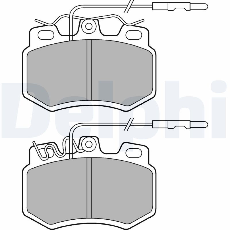 Brake Pad Set, disc brake   WVA:20989, 20989 21022 21023|m|2-5 munkanapos szállítás 13:30-ig rendelve 2024.12