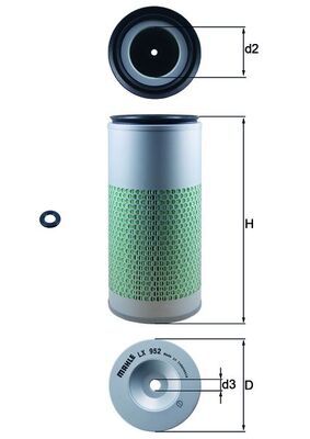 LX952 LUFTFILTER FUER|1 munkanapos beszerzés 2024.12