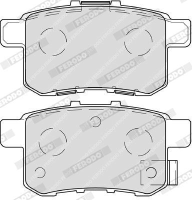 Ferodo Fékbetét készlet, tárcsafék Premier HONDA ACCORD|2022.7.22