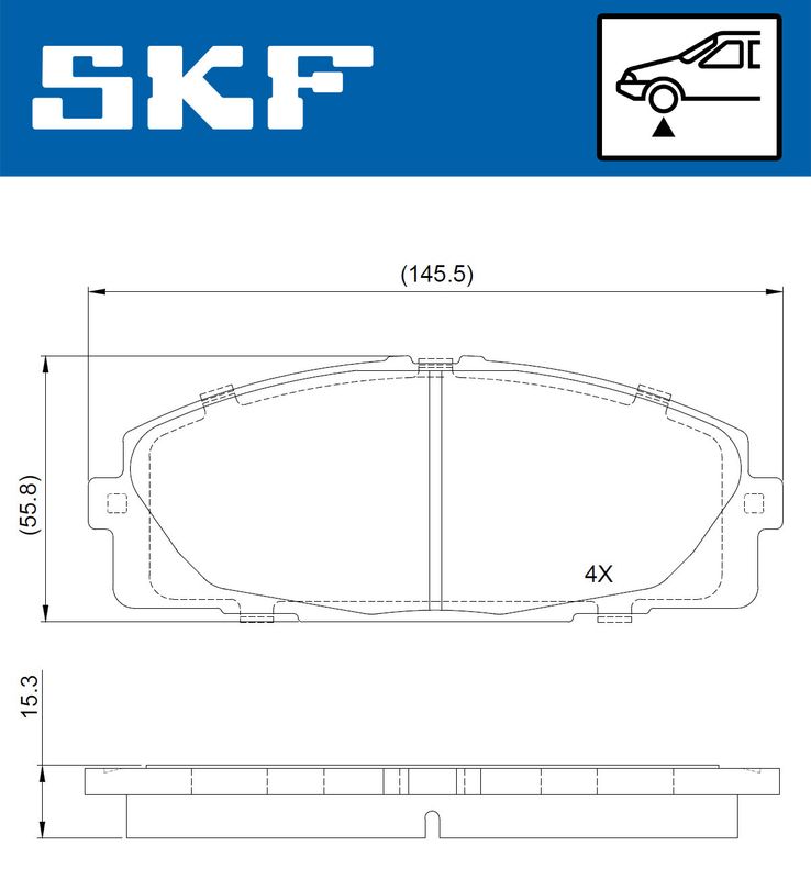 BRAKE PADS KIT|24-05