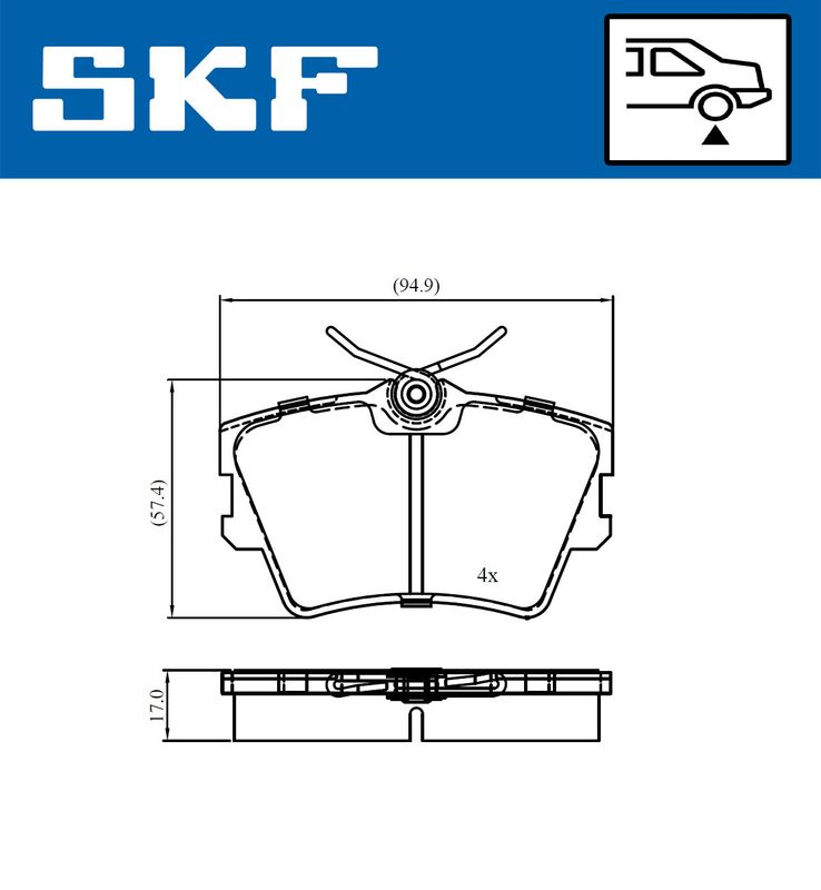 BRAKE PADS KIT|24-05