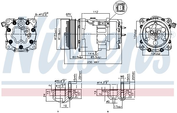 AC-KOMPRESSOR SD7V16|1 munkanapos beszerzés 2024.12