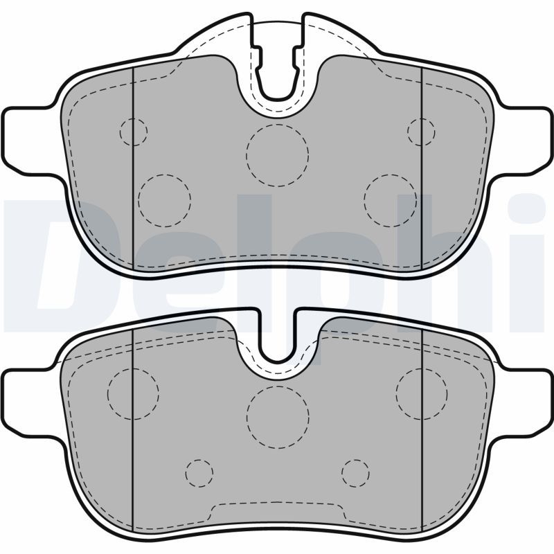 Brake Pad Set, disc brake   Hinterachse|WVA:24559 24560|mi|2-5 munkanapos szállítás 13:30-ig rendelve 2024.12