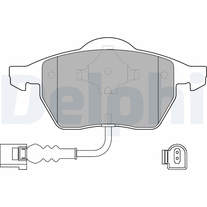 Brake Pad Set, disc brake   WVA:20676 21911 23392|ohne Zub|2-5 munkanapos szállítás 13:30-ig rendelve 2024.12