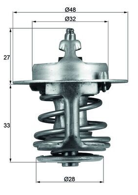 THERMOSTAT FUER TOYOTA,|1 munkanapos beszerzés 2024.12