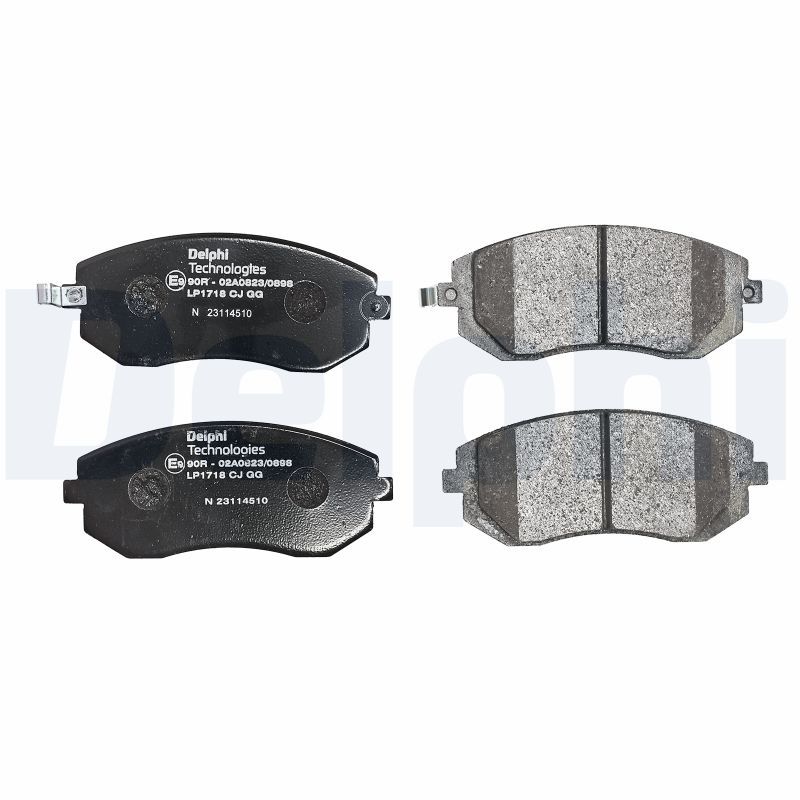 Brake Pad Set, disc brake   Vorderachse|WVA:23865, 23865 2|2-5 munkanapos szállítás 13:30-ig rendelve 2024.12