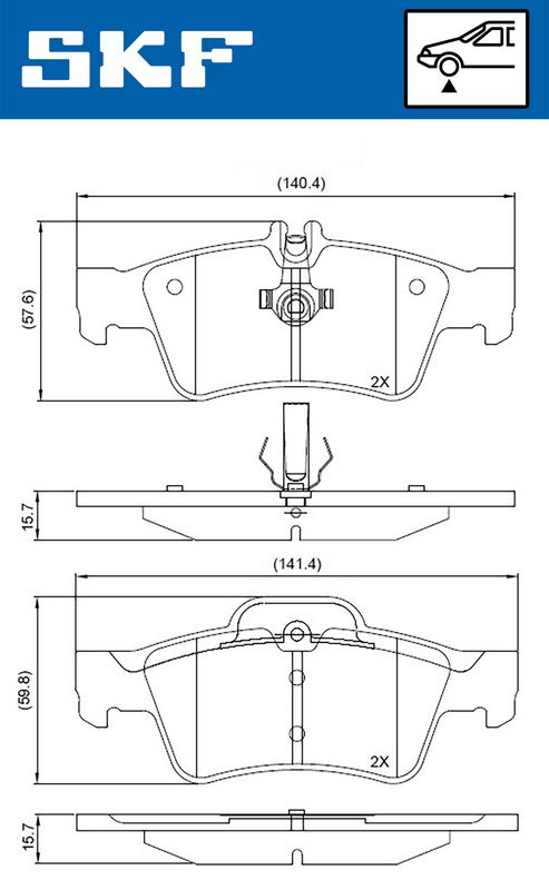 BRAKE PADS KIT|24-05