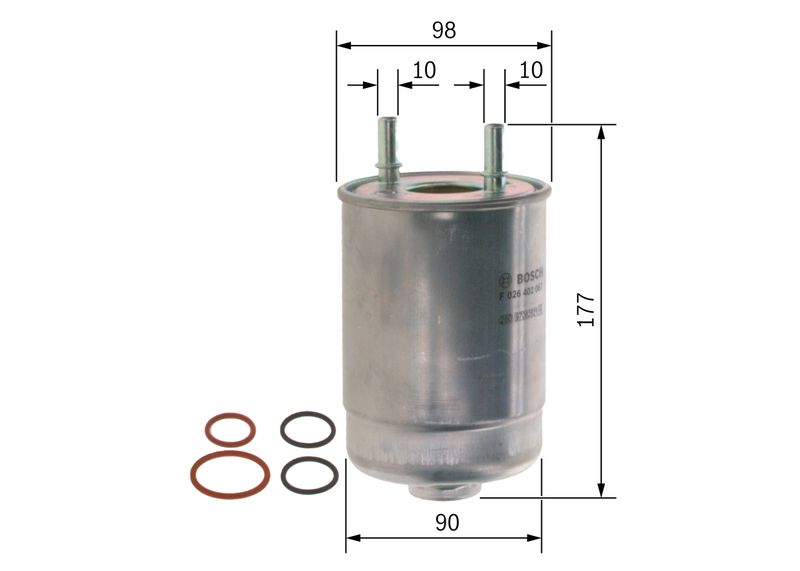 KRAFTSTOFFFILTER FUER|1 munkanapos beszerzés 2024.12