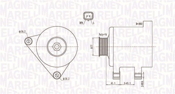 MAGNETI MARELLI ALKATRÉSZ|Csak távoli készlet esetén szállítjuk 2025.1.10