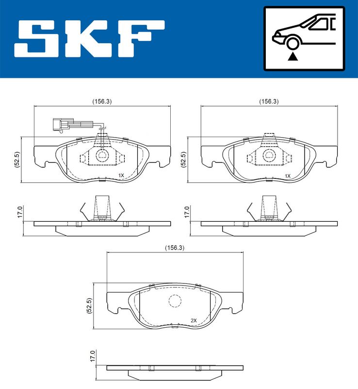 BRAKE PADS KIT|24-05