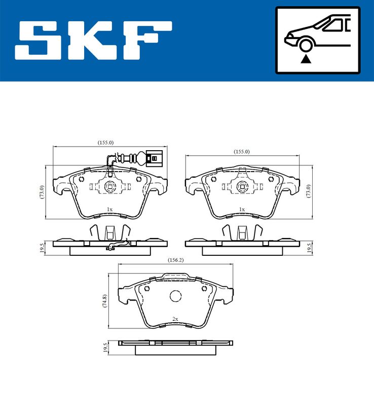 BRAKE PADS KIT|24-05