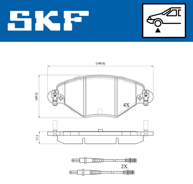 BRAKE PADS KIT|24-05