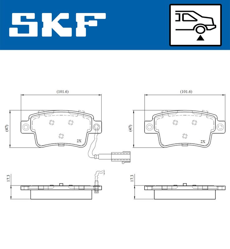 BRAKE PADS KIT|24-05