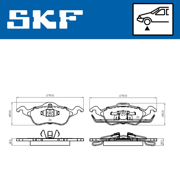 BRAKE PADS KIT|24-05