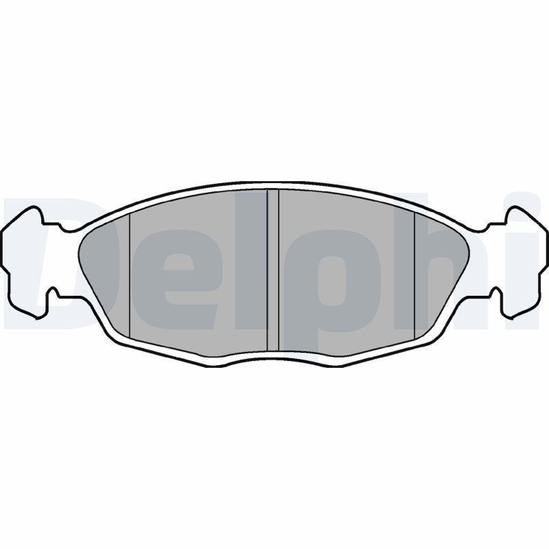 Brake Pad Set, disc brake   WVA:20547, 20547 21353|ohne Zu|2-5 munkanapos szállítás 13:30-ig rendelve 2025.1