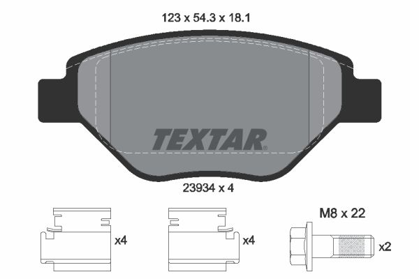 Textar fékbetét|2023.8.14