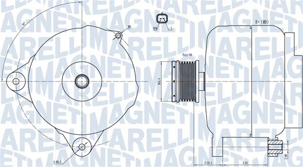 MAGNETI MARELLI ALKATRÉSZ|Csak távoli készlet esetén szállítjuk 2024.12.18