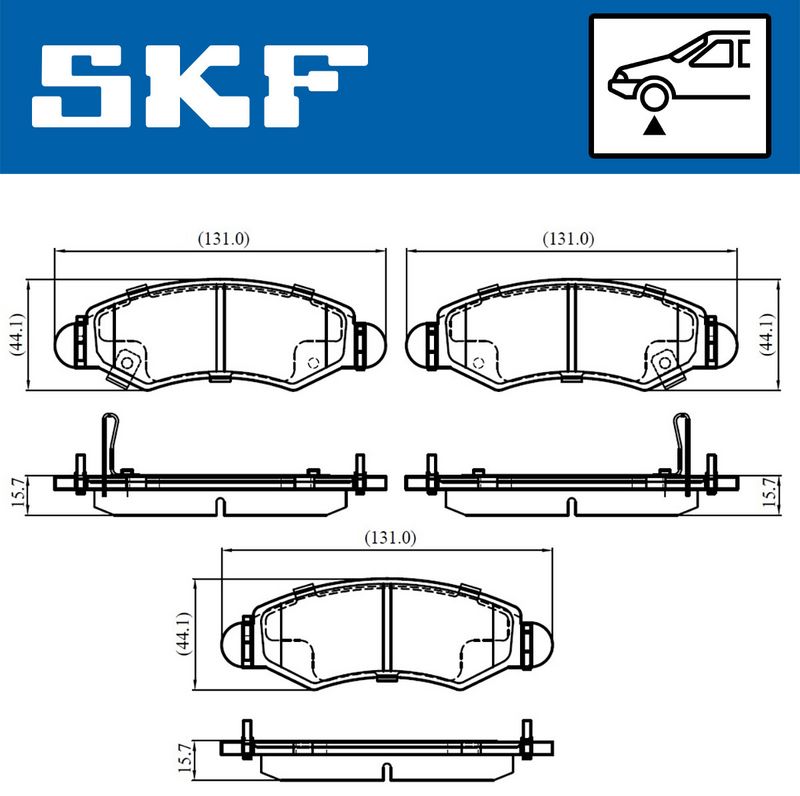 BRAKE PADS KIT|24-05