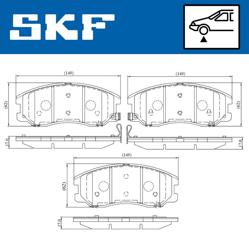 BRAKE PADS KIT|24-05