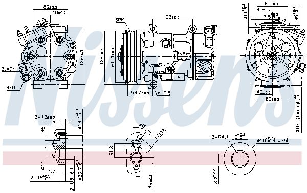 AC-KOMPRESSOR SD7V16|1 munkanapos beszerzés 2024.12