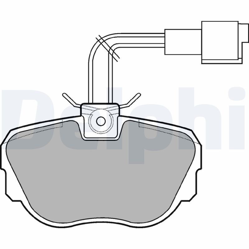 Brake Pad Set, disc brake   WVA:21173|mit Zubehör|inkl. Ve|2-5 munkanapos szállítás 13:30-ig rendelve 2025.1