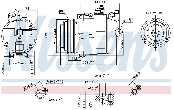 AC-KOMPRESSOR 7SB16C|1 munkanapos beszerzés 2024.12