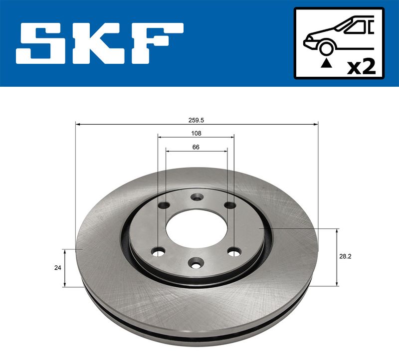 BRAKE DISC KIT|24-05