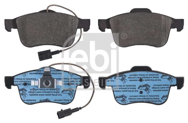 Brake Pad Set, disc brake   Vorderachse|WVA:24339|inkl. Ve|2-5 munkanapos szállítás 13:30-ig rendelve 2025.1