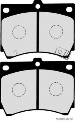 Brake Pad Set, disc brake   Vorderachse|WVA:21539|mit akus|2-5 munkanapos szállítás 13:30-ig rendelve 2024.12