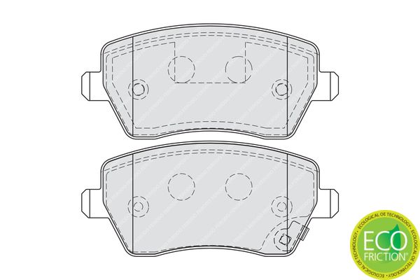 Brake Pad Set, disc brake  AGILA B Vorderachse|WVA:23973|mit Zube|2-5 munkanapos szállítás 13:30-ig rendelve 2024.12