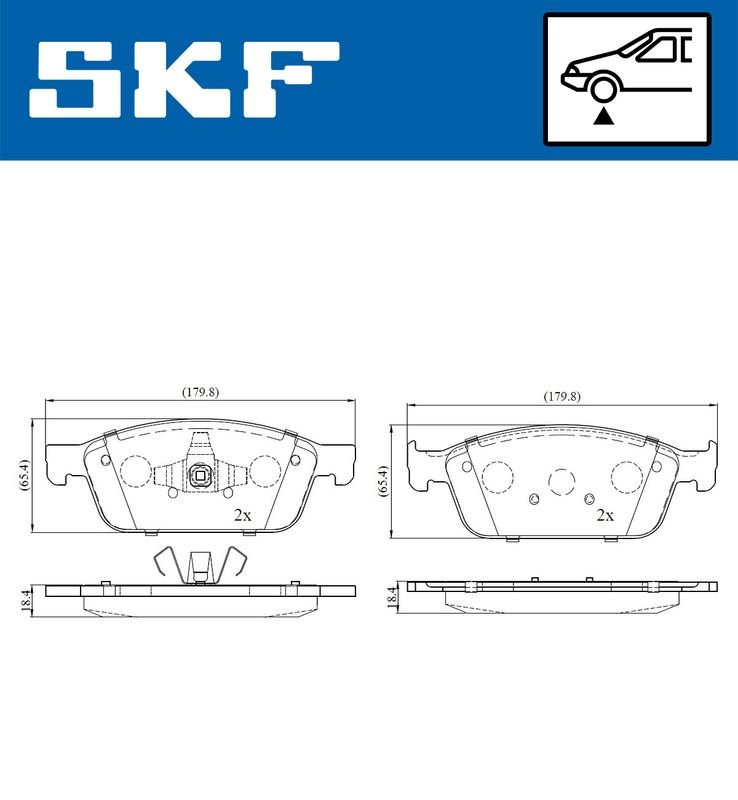 BRAKE PADS KIT|24-05