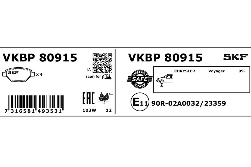 BRAKE PADS KIT|24-05