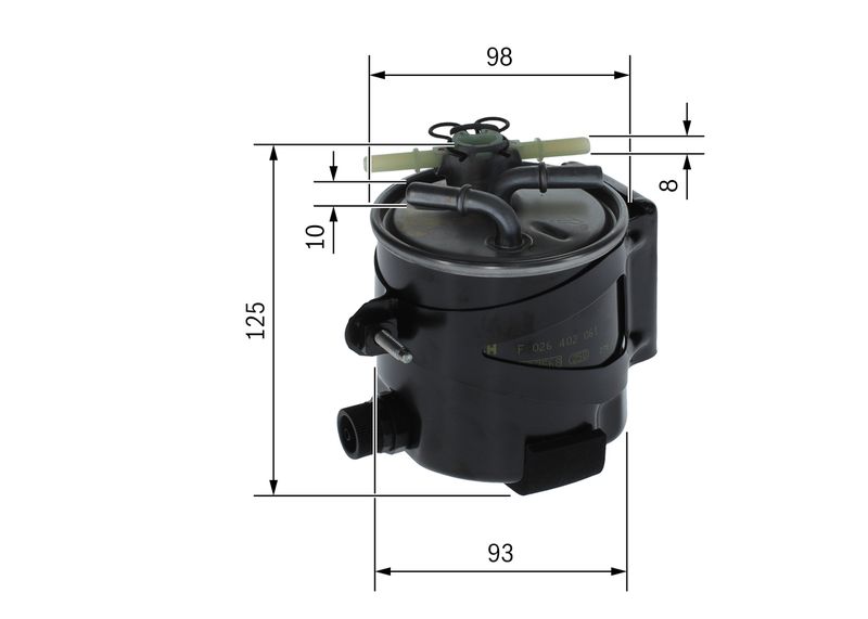 KRAFTSTOFFFILTER FUER|1 munkanapos beszerzés 2024.12