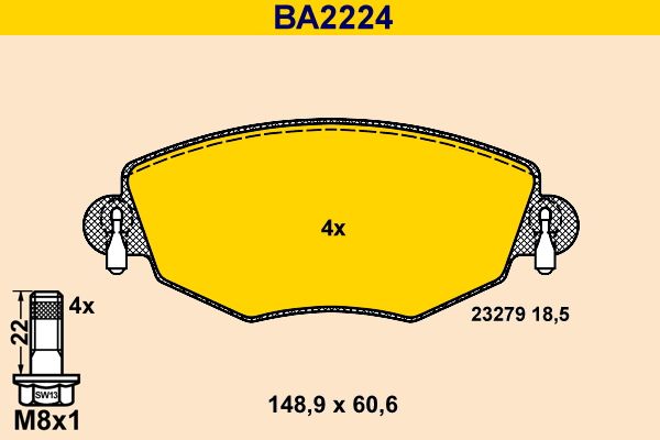 BARUM BELAGSATZ VA FUER|1 munkanapos beszerzés 2024.12