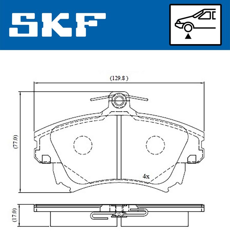 BRAKE PADS KIT|24-05