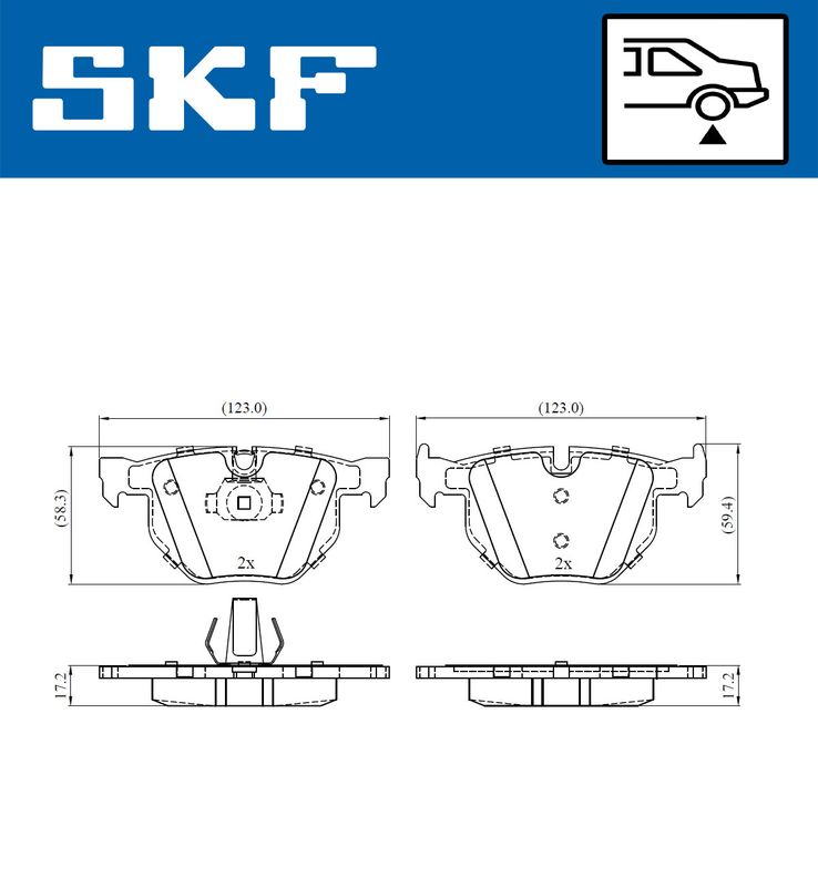 BRAKE PADS KIT|24-05