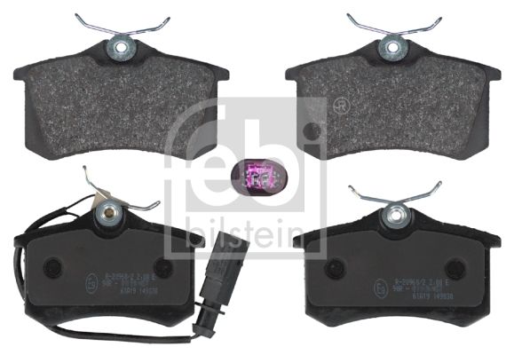 Brake Pad Set, disc brake   Hinterachse|WVA:23554|inkl. Ve|2-5 munkanapos szállítás 13:30-ig rendelve 2024.12